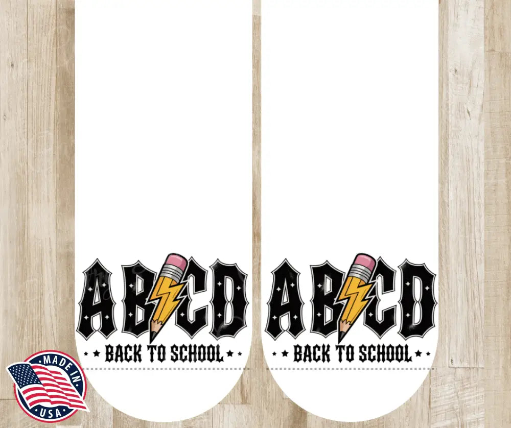 School Rocks – White Socks