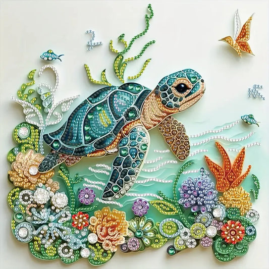 Sea Turtle Oasis Partial - Art & Craft Kits