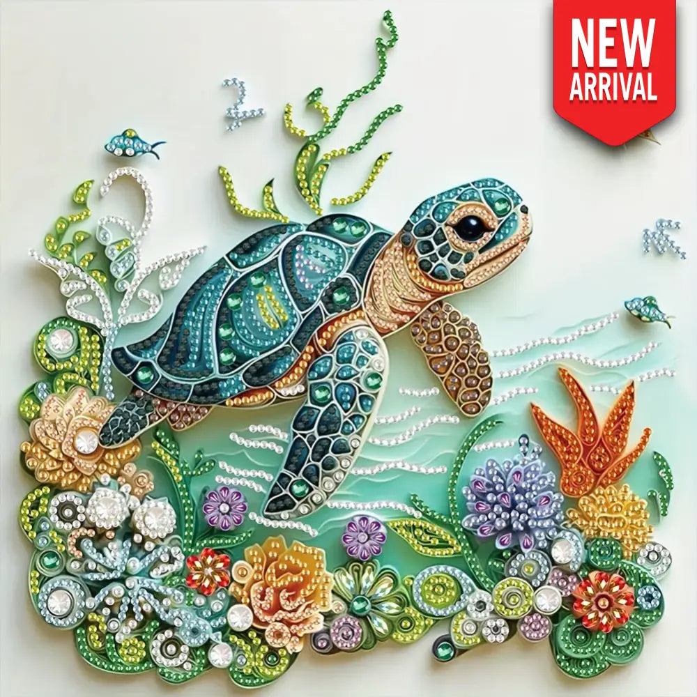 Sea Turtle Oasis Partial - Art & Craft Kits