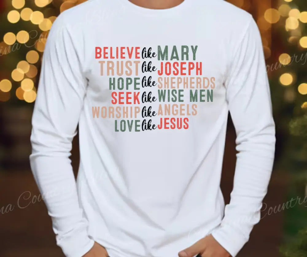Seek Like Wise Men – Multi Small / Long Shirt