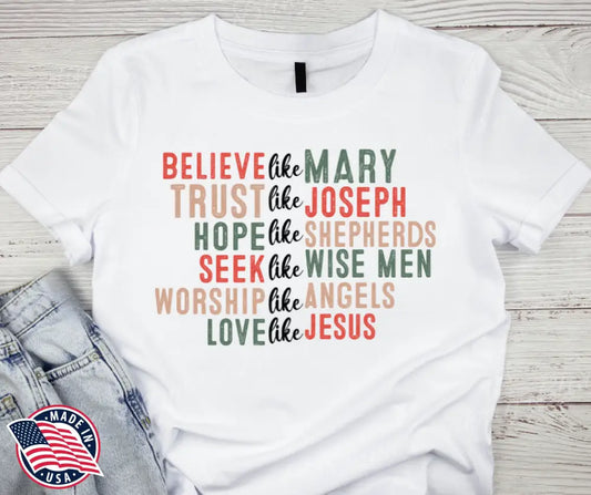Seek Like Wise Men – Multi Small / Short Shirt