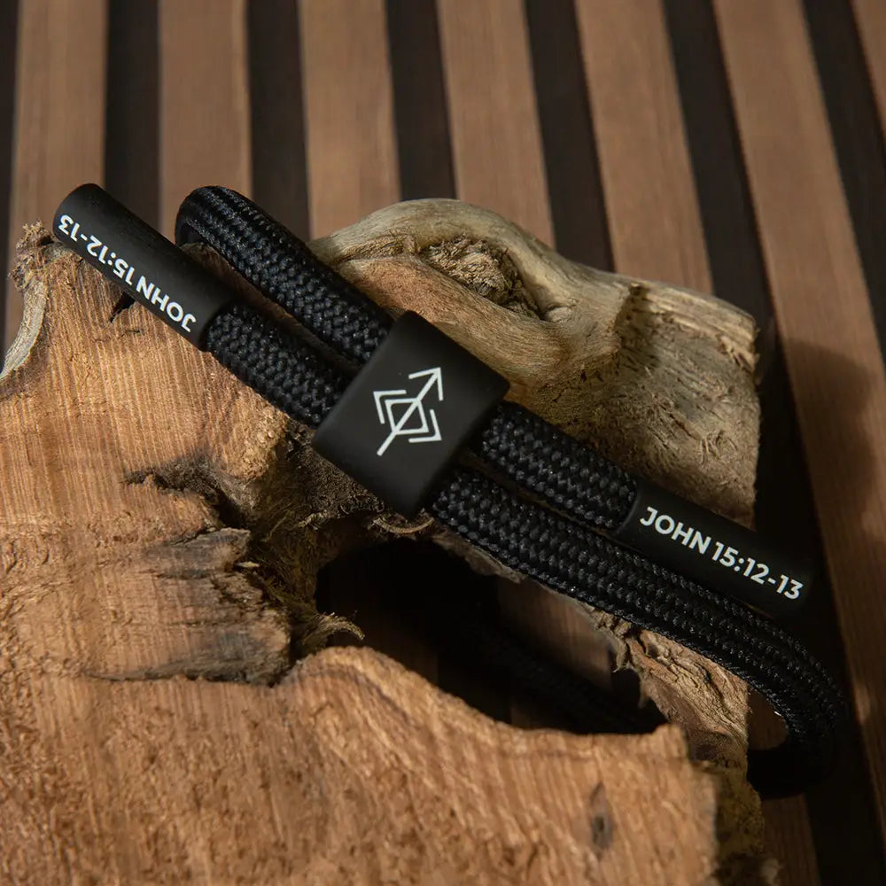 Serve Selflessly John 15:12-13 bracelet