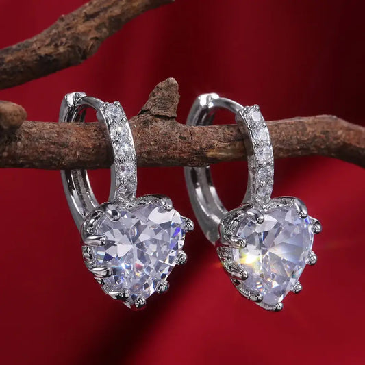 Shine Bright Like a Diamond – Silver Earrings