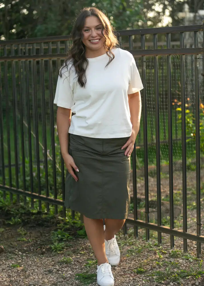 Short Sleeve Essential Relaxed T-shirt - IC Tops