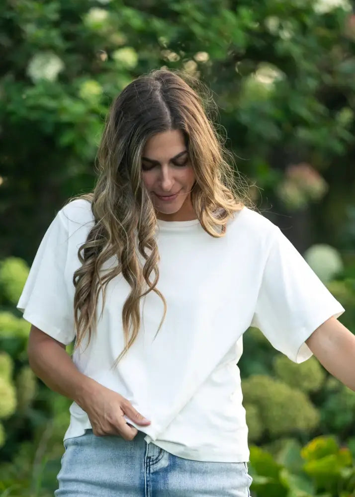 Short Sleeve Essential Relaxed T-shirt - IC Tops