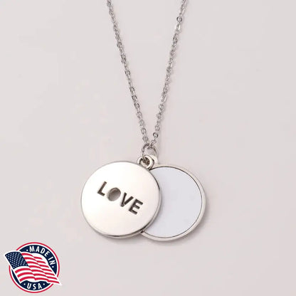 Show Me Your Love - Silver Necklace