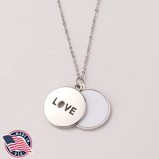 Show Me Your Love - Silver Necklace