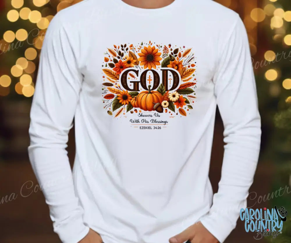 Shower Us With Blessings – Multi Shirt