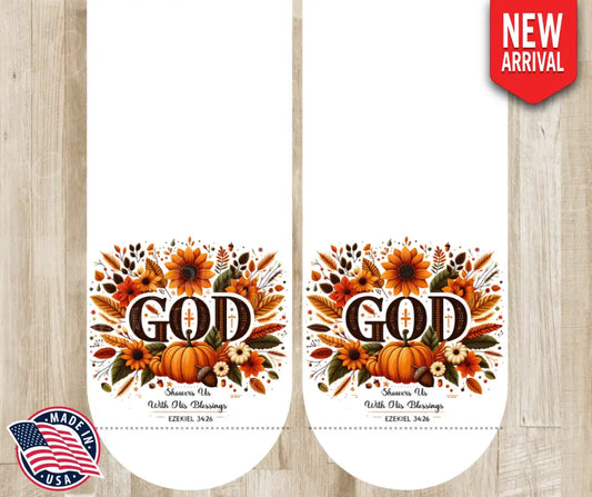Shower Us with Blessings - Multi Socks