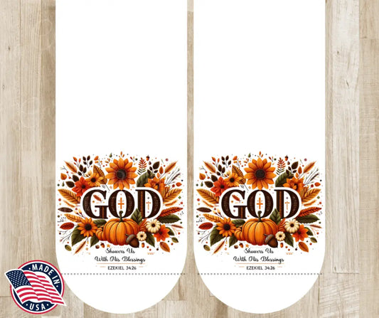 Shower Us with Blessings - Multi Socks