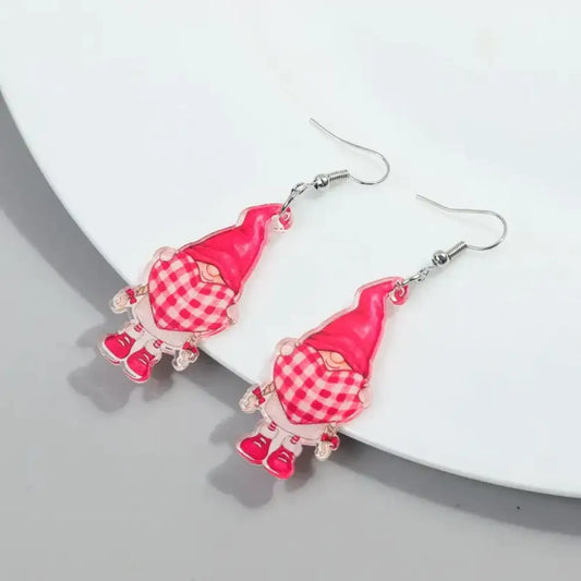 Showing My Love – Pink Earrings