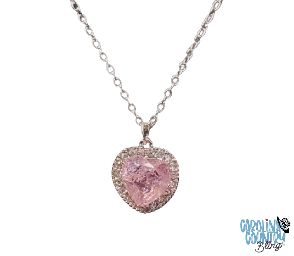 Showing My Love - Pink Necklace