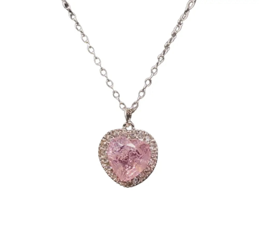 Showing My Love - Pink Necklace