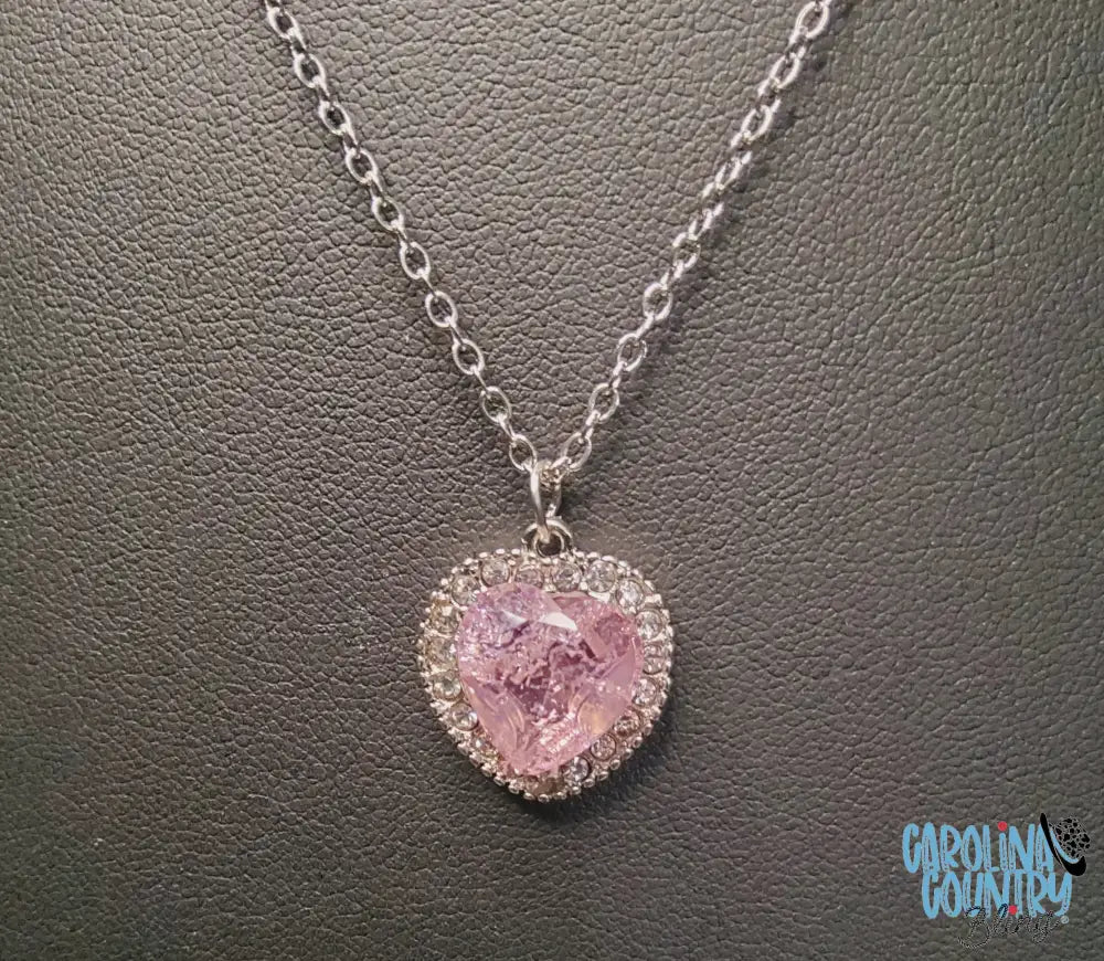 Showing My Love - Pink Necklace