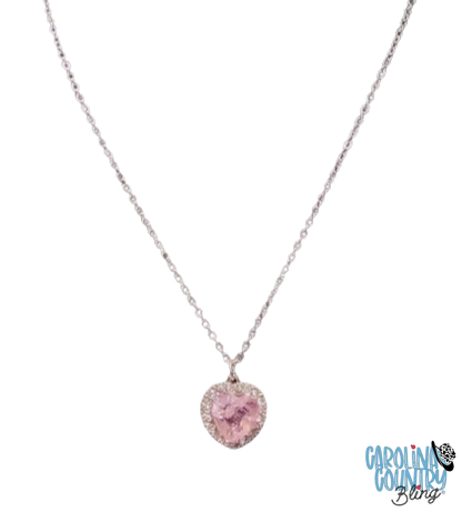 Showing My Love - Pink Necklace