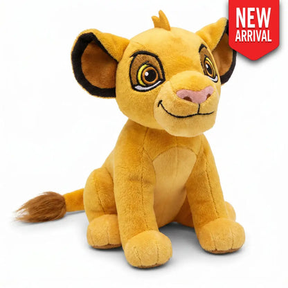 Dog Toy Squeaker Plush - Disney The Lion King Young Simba Full Body Pose - Dog Toy Squeaky Plush