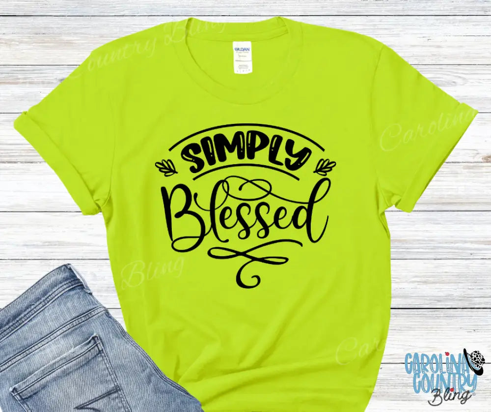 Simply Blessed – Multi Shirt