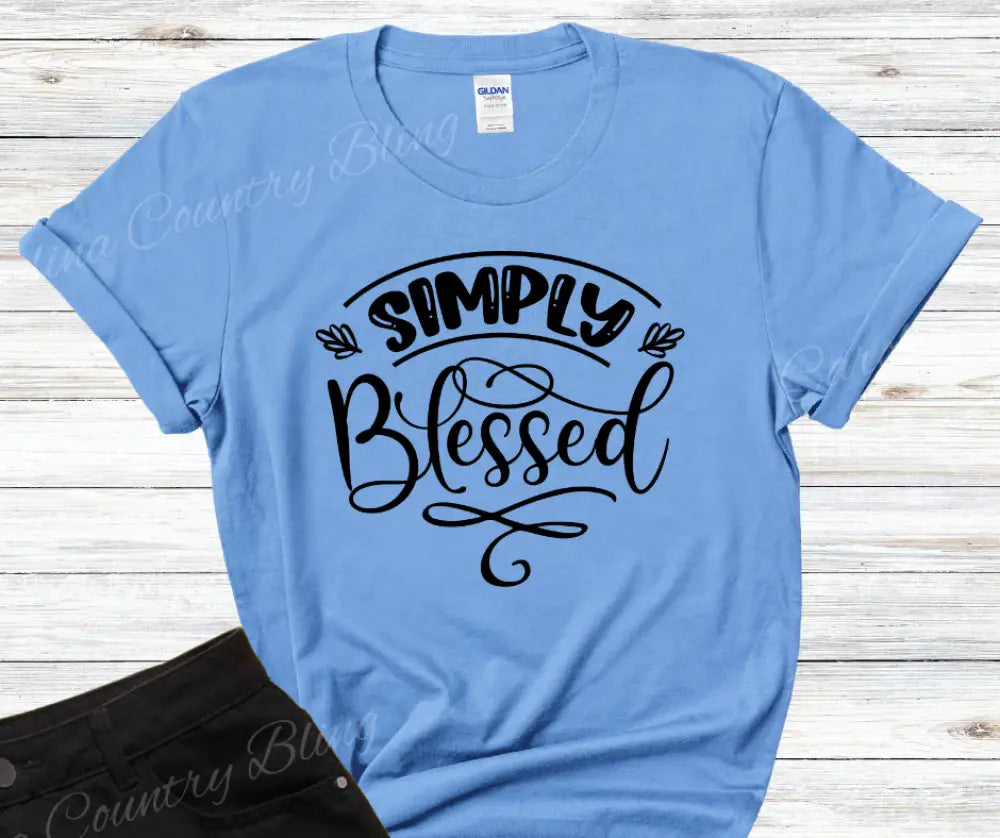 Simply Blessed – Multi Shirt