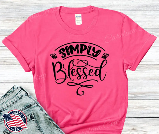 Simply Blessed – Multi Shirt