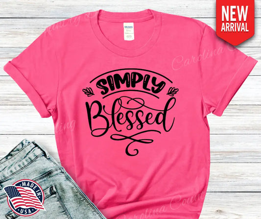 Simply Blessed – Multi Shirt