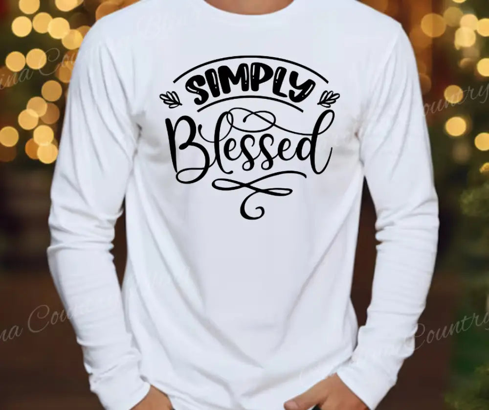 Simply Blessed – Multi Shirt