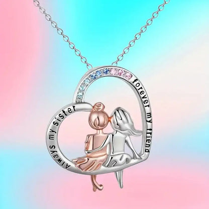 Sister Love – Silver Necklace