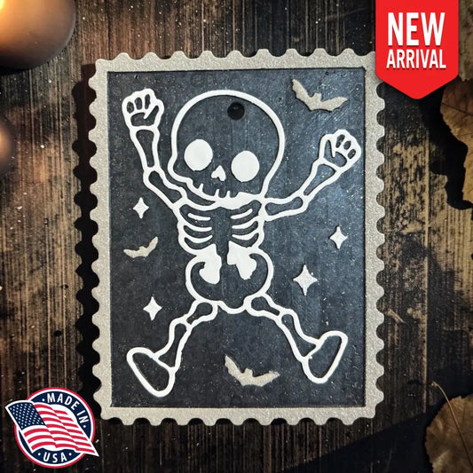 Skelly Stamp Freshie