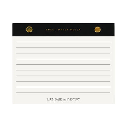 Small Gold Rivet Basic Notepad Notepad