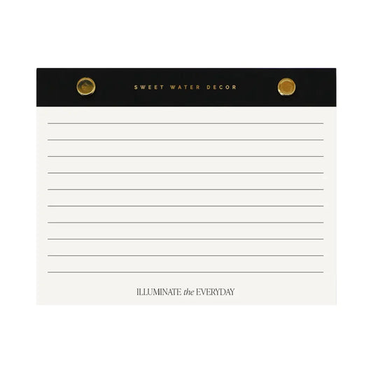 Small Gold Rivet Basic Notepad Notepad