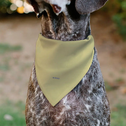 Pet Bandana - Snow White Smiling Face Pose Yellow - Pet Bandanas