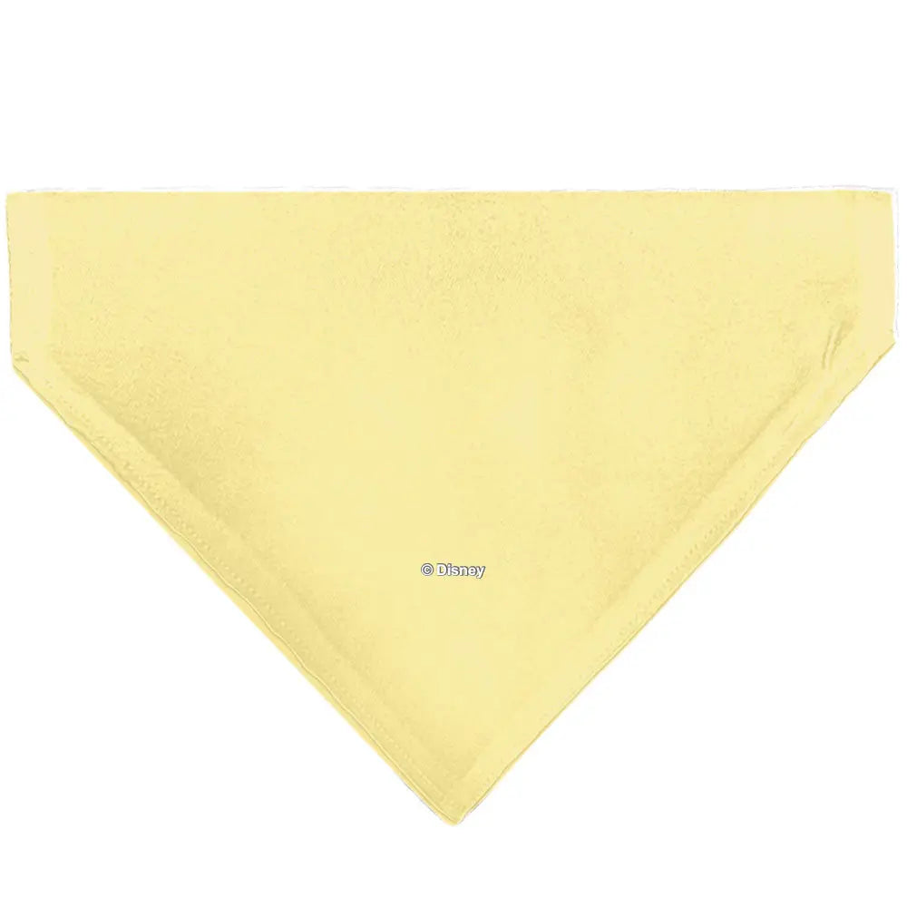 Pet Bandana - Snow White Smiling Face Pose Yellow - Pet Bandanas