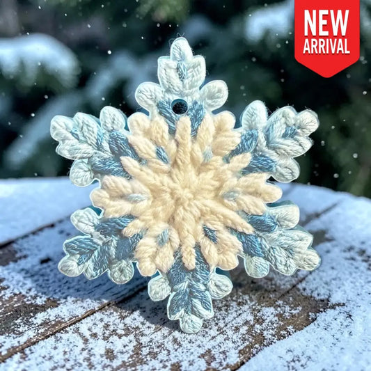 Snowflake Freshie