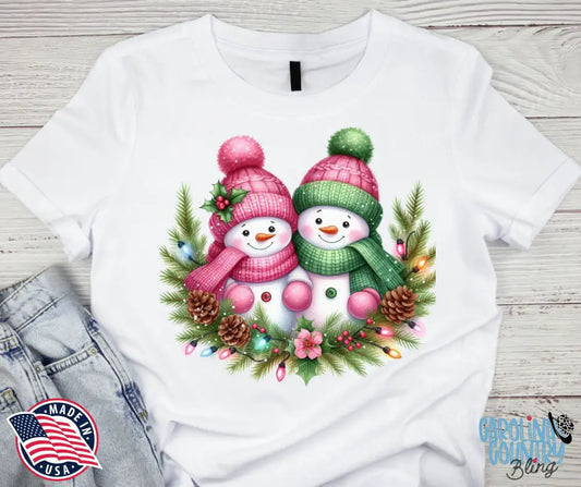 Snowy Cuteness – Multi Small / Short Shirt