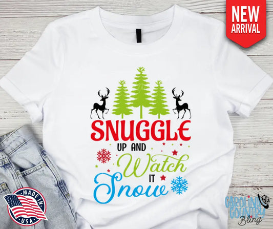 Snuggle Up – White Small / Short Shirt