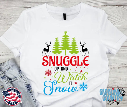 Snuggle Up – White Small / Short Shirt