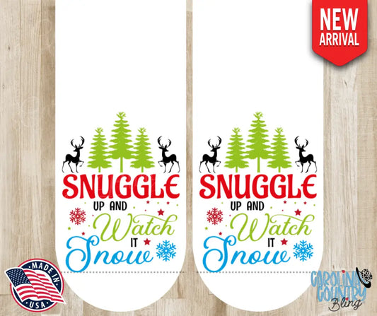 Snuggle Up – White Socks