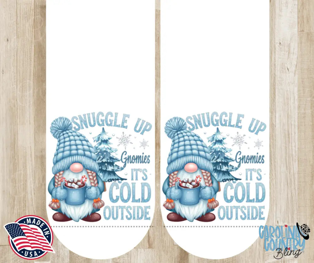 Snuggle Up – White Socks