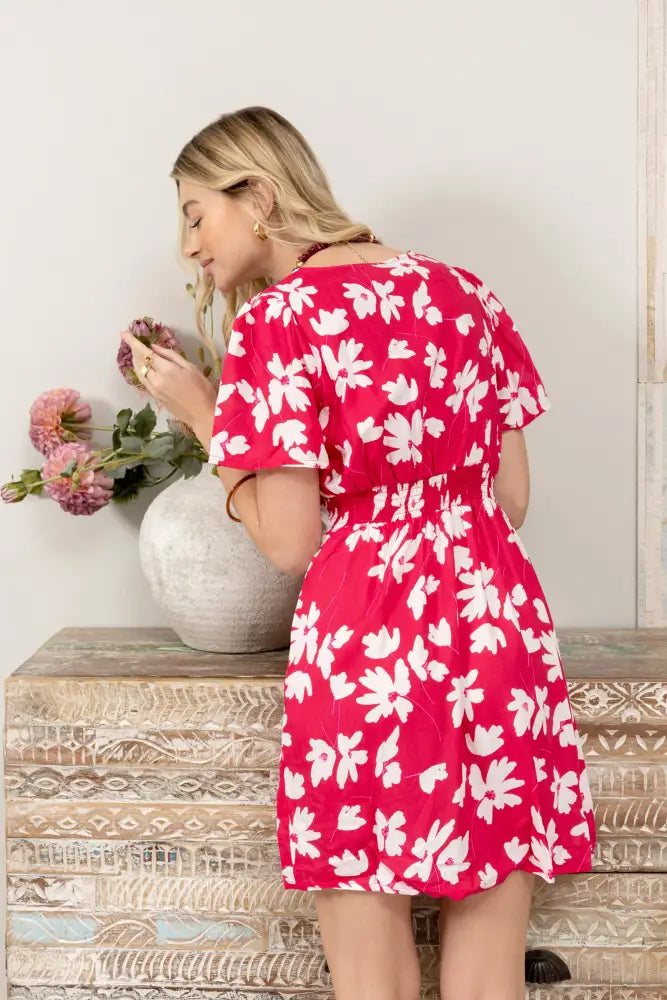 Sophia’s Garden Dress In Pink - Dress & Romper