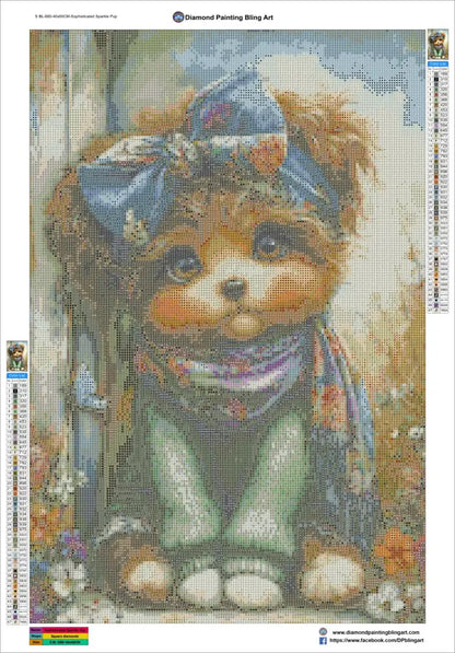 Sophisticated Sparkle Pup - Art & Craft Kits