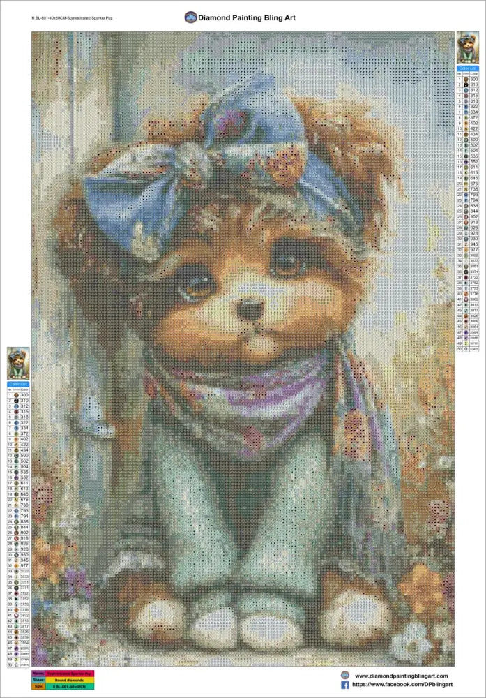 Sophisticated Sparkle Pup - Art & Craft Kits