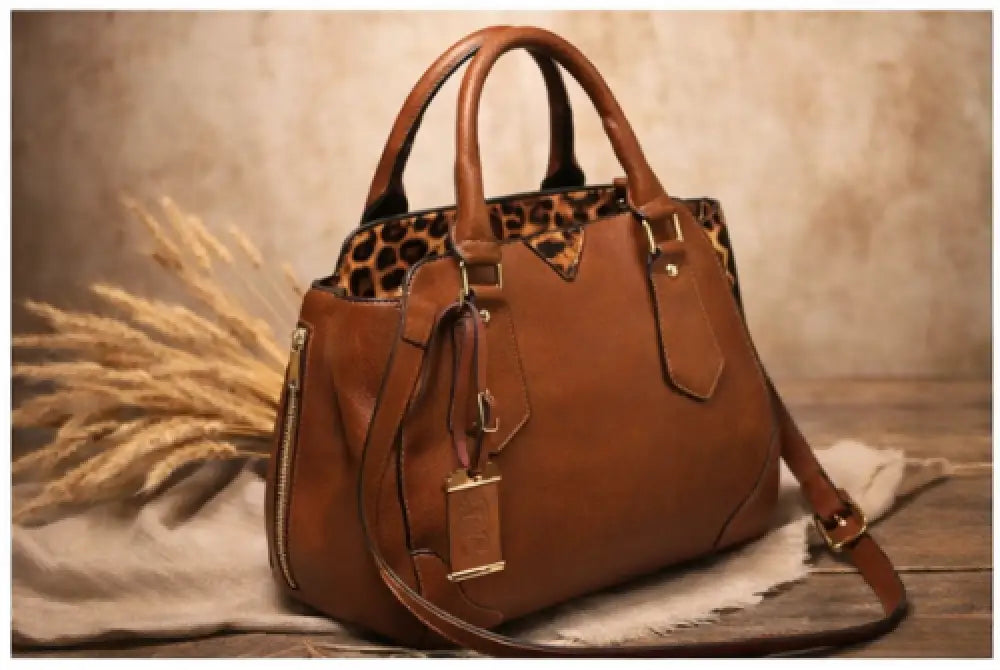 Southern Belle – Brown Satchel Bag