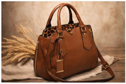 Southern Belle – Brown Satchel Bag