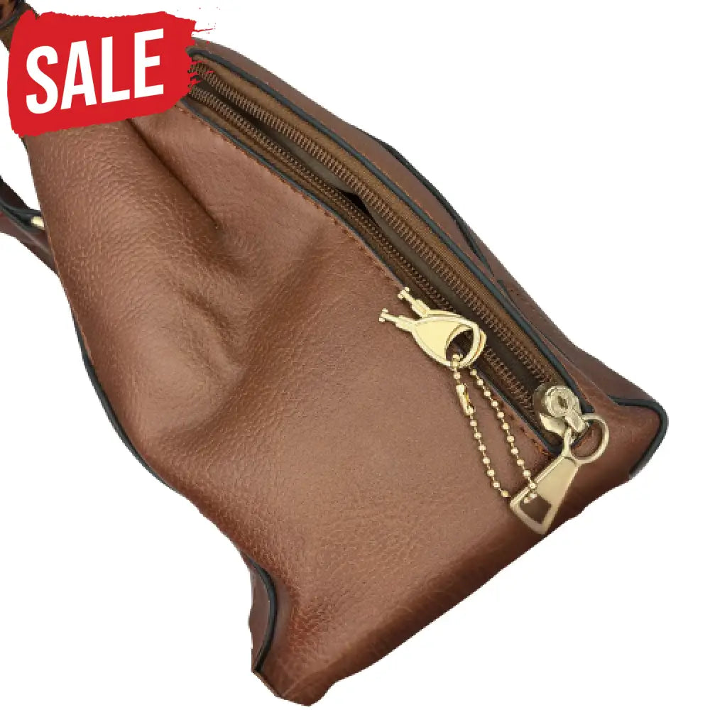 Southern Belle – Brown Satchel Bag