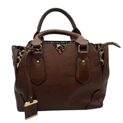 Southern Belle – Brown Satchel Bag