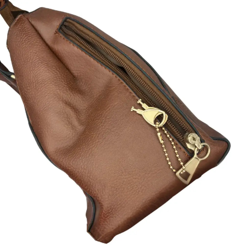 Southern Belle – Brown Satchel Bag
