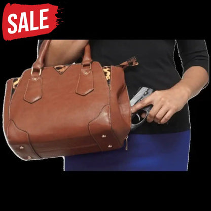 Southern Belle – Brown Satchel Bag