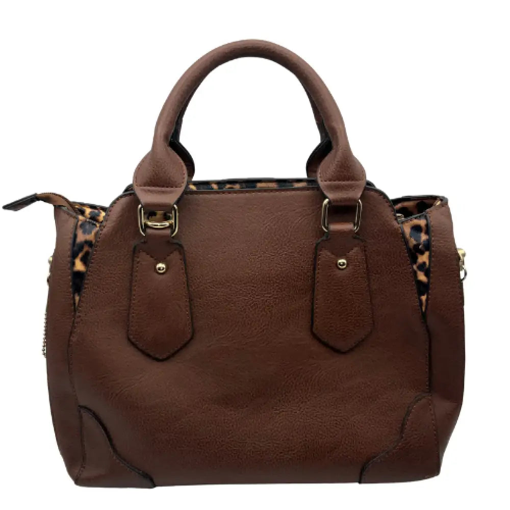 Southern Belle – Brown Satchel Bag