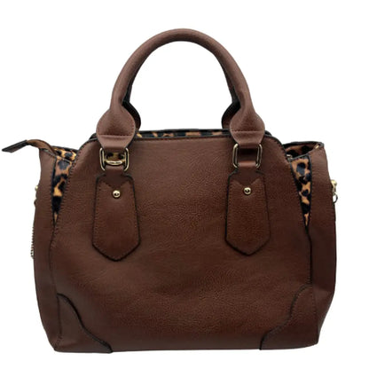 Southern Belle – Brown Satchel Bag