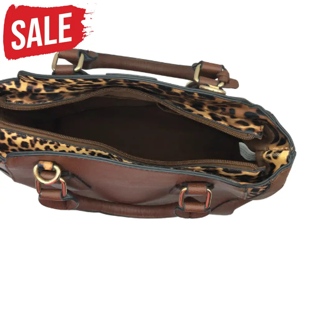 Southern Belle – Brown Satchel Bag