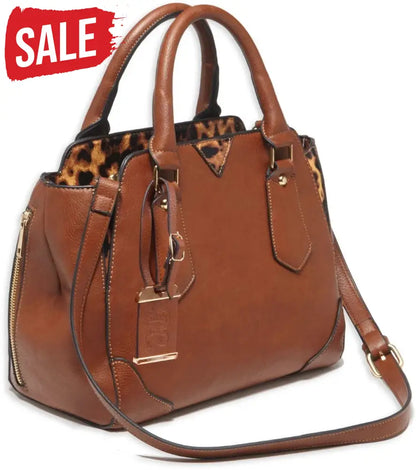 Southern Belle – Brown Satchel Bag